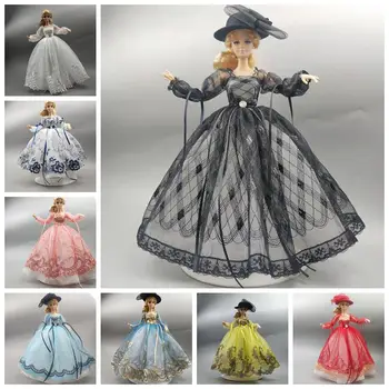 1:6 Bowknot Sluoksniuotos Rankovėmis Vestuvinė Suknelė Barbie Lėlės Drabužiai 1/6 BJD Aksesuarų Barbie Princesė Komplektus Suknelė Žaislas Vaikams 30cm