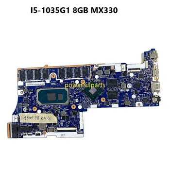 100% darbo Lenovo ideapad 5-15IIL05 Plokštė I5-1035G1 Cpu+8 gb Ram+MX330 GraphicGS557 GS558 NM-C681 Mainboard