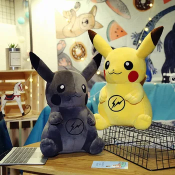 2022 Pokemon Animacinių filmų Anime Mielas Pikachu Pagalvę Pliušiniai Žaislai Anime Duomenys Minkštas Kawaii Įdaryti Pliušinis Lėlės Vaikams Gimtadienio Dovanos