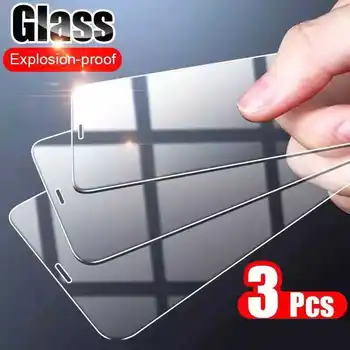 3Pcs Grūdintas Stiklas Xiaomi Poco F3 GT F2 Screen Protector, Priekiniai Filmas