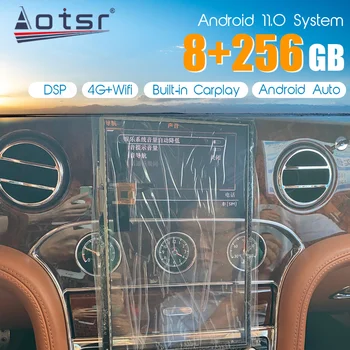 8+256 GB Multimedia Player Stereo GPS Navigacijos Imtuvas Automobilio Radijo 