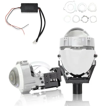 Bi LED Šviesų Objektyvą Projektorius Skirtas H1/H4/H7/H11/H13/9004/9005/9006/9007 LED Automobilis, Motociklas, Mini 1.8 2.0 2.5 3.0 colių LED Komplektas