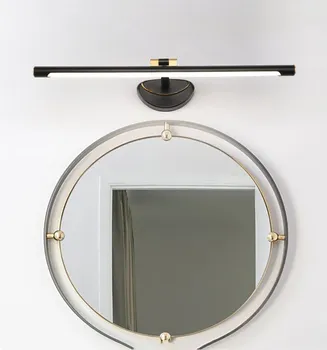 dirbtinė bronzos led veidrodis vonios sienelės lempos drėgmei atsparus paprastas juostelės vonios veidrodis spintos veidrodis lempos Kinų stiliaus