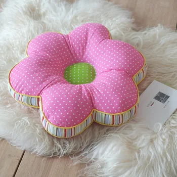 Gėlių formos pagalvėlės, pagalvės grynos medvilnės audinio pagalvė su core pagalve miela pagalvę juosmens pagalvė