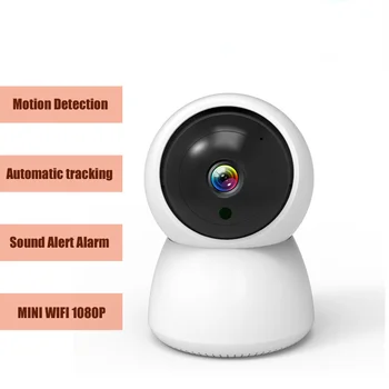 HD 1080P WI-fi IP Kamera Tuya Smart Stebėjimo Kameros Automatinio Sekimo Smart Home Security Patalpų WiFi Wireless Baby Monitor