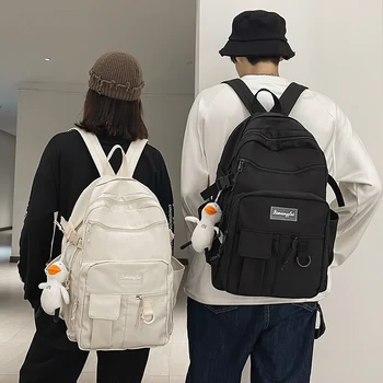 Kuprinė vyrų kolegijos studentai korėjos vidurinės mokyklos mergaičių kuprinės INS Japonijos didelės talpos kompiuterio krepšys, kuprinė