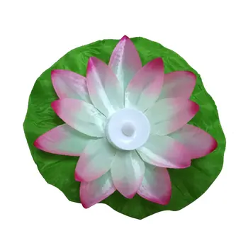 LED potvynių šviesos Dirbtinis Lotus Spalvinga Pakeistas Plaukiojantis Gėlių Lempos Vandens Baseinas, Norintys Šviesos Žibintai Šalis Tiekimo