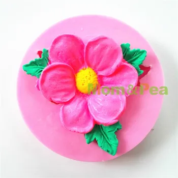 Mama&Žirnių 0765 Nemokamas Pristatymas Gėlių Formos Silikono Formos Pyragas Apdaila Minkštas Pyragas 3D Pelėsių, Maisto Klasės,
