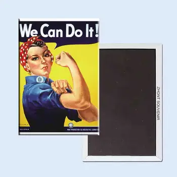 Mes Galime Tai Padaryti Rosita plakatas 24103 Retro nostalgija, šaldytuvas magnetai
