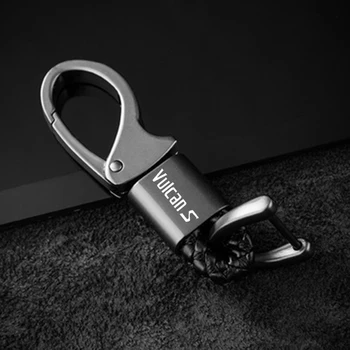 Motociklo Keychain Lydinio paketų prižiūrėtojų raktinę Key Chain, su Logotipu žiedas Kawasaki VULCAN s 650 VN 800 1500 900 Priedai