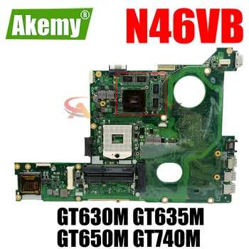 N46VB Plokštė GT630M GT635M GT650M GT740M GPU HM76 už ASUS N46VB N46VZ N46VJ N46VM N46VV N46VB Nešiojamojo kompiuterio Motininės Plokštės