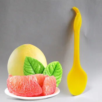 Naujas Greipfruto Skustukas Lengva Lukštenimo Vaisių Skustukas Greipfrutų Šaukštai Ilgai Plastikinė Oranžinė Prietaiso Cutter Šaukštas Virtuvės Maisto Ruošimo Įrankiai