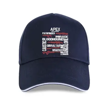 naujoji bžūp skrybėlę Apex Legendos Royale Žodynas Vyrams 100% Medvilnės Juokinga Mūšio Žaidimas Beisbolas Bžūp Viršūnes Metu