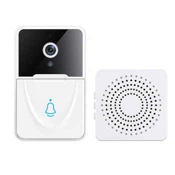 Pažangaus Belaidžio ryšio Vaizdo Doorbell Vaizdo Domofonas WIFI Durų Bell Vandeniui Elektroninių Portje Namų Apsaugos Kamera,