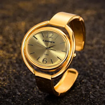 Prabangus Aukso Moterų Žiūrėti Mados prekinio ženklo Moterų Kvarcinis Laikrodis Ponios Laikrodžiai Lydinio Mergina Dovana Laikrodis reloj mujer