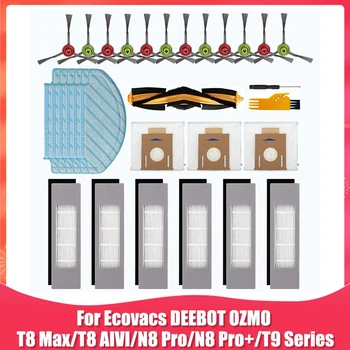 Priedų Rinkinys Pakeisti Ecovacs DEEBOT OZMO T9 T8 T8 Serijos Max T8 AIVI N8 Pro/N8 Pro+ Robotas Dulkių siurblys