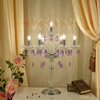 tamsintas stiklas, lentelės, lempa, žvakė, stalo lempos, led žvakių šviesos žvakidė stalo lempa vestuvių šviesos stalo dekoracija stalo apšvietimas